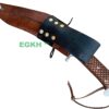 10.5″-Blade-Trinity-Service-Best-Working-Khukuri-Brown-Sheath-Military-KnivesHandmade-In-Nepal