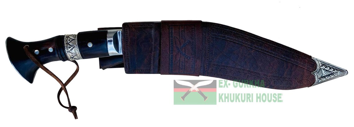 12 inch Tin Chirra (3 Fuller) The Beast Khukuri | Full Tang Wooden Handle Kukri