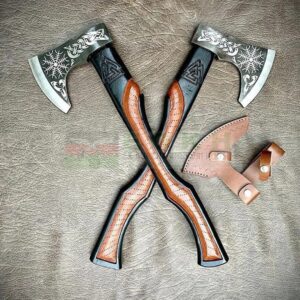 21 inch Custom Forged Viking Tomahawk Axe | Hatchet