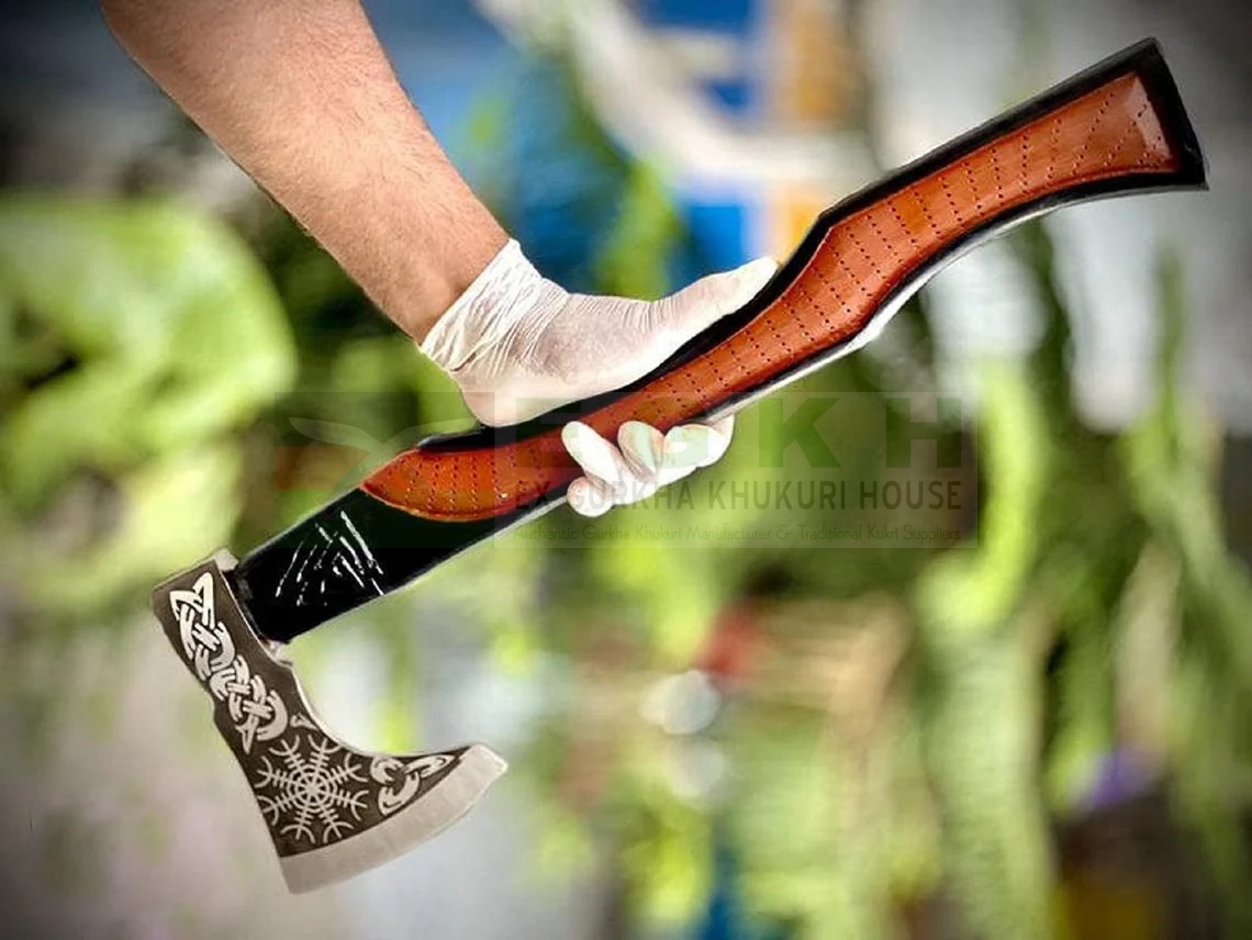 21 inch Custom Forged Viking Tomahawk Axe | Hatchet