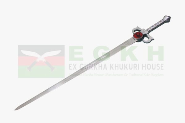 35-Inch-Custom-Hand-Forged-Carbon-Steel-Viking-Lord-Sword-Metal-With-Light-Handmade-Self-Defence-Attacking-and-Hunting-Sword