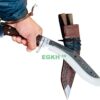 10.5″-Blade-Trinity-Service-Best-Working-Khukuri-Brown-Sheath-Military-KnivesHandmade-In-Nepal