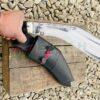 12-Inch-Blade-Officers-Kukri-Official-Vintage-Kukri-Traditional-Angkhola-Fuller-Kukri-Knife-Old-Reproduction-Ready-To-Use