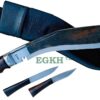 12 Inch Farmer Bush craft Working Khukuri | Villagers Kukri Machete | EGKH Handmade knife | hunting Khukuri | Rust Free Blade Knife w7