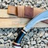 13-Blade-2-fuller-Modified-Best-Khukuri-Hand-forge-Traditional-Kukri-made-in-Nepal-WWI-Military-Issue-Knife