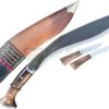 14-inch-Full-Tang-Historic-Black-Farmer-Khukuri-Handmade-very-strong-Bush-craft-Working-Kukri-Ready-To-Use-Khukri-From-Nepal