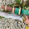 15-Inch-Custom-Handmade-Kukri-Replica-Sword-Full-tang-Leaf-spring-Tempered-Sharpen-Semi-Polished-Ready