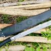 24-inch-Blade-Hunting-SwordHandmade-KnifeBalance-oil-temperedHeavy-duty-Knife-Hand-ForgedFunctionalCarbon-SteelTemperedCustom-Knife