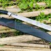 24-inch-Blade-Hunting-SwordHandmade-KnifeBalance-oil-temperedHeavy-duty-Knife-Hand-ForgedFunctionalCarbon-SteelTemperedCustom-Knife