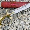 24-Inch-Blade-Historical-Nepali-Talwar-Sword-Saber-Talwar-Traditional-Raja-Sword-Decorative-Handmade-Hunting-and-Battle-Sword-Gold-Silver-Brown