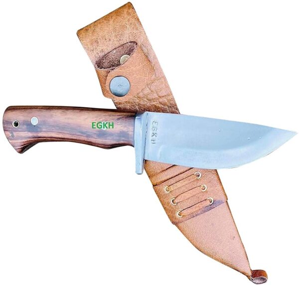 4-inch-Custom-Handmade-Utility-Knife-Fixed-Blade-Hunting-Knive-With-Leather-Sheath-Back-up-Knife-High-Quality-Materials-Beautiful-Knife