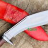 8-inch-Blade-Authentic-Mini-Afghan-Issue-Brown-Sheath-Gripper-Blocker-Handle-Hand-Forged-Blade-Khukri-Kukri