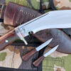 8-INCH-British-Gurkha-Iraqi-Gripper-and-Blocker-Handle-Kukri-Khukuri-Camping-and-Hunting-Knife