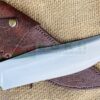 10-inch-custom-hunting-knife-hand-made-carbon-steel-mini-knife-personalized-gift-exotic-wood-handle-full-tang-light-blade-best-giftsilver-brown