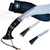 10-inch-Blade-World-War-I-WW1-Historic-Bushcraft-Military-Kukri-Zombie-Apocalypse-Chopper-Genuine-Full-Tang-Hand-Forged-Blade-Khukri-Knife