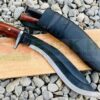 11-Inch-Historical-2-Chira-Fuller-Rust-Free-Gripper-Khukuri-Most-Useful-Knife-Hand-guard-Full-Tang-Hilt