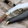 11-Inch-World-War-II-Gripper-Wooden-Handle-Khukuri-Very-Famous-Kukri-of-the-Military-Re-production-of-World-War-II-era-Kukri-Customized-finger-gripper-on-the-handle-Ready-To-Use