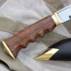 11-Inch-World-War-II-Gripper-Wooden-Handle-Khukuri-Very-Famous-Kukri-of-the-Military-Re-production-of-World-War-II-era-Kukri-Customized-finger-gripper-on-the-handle-Ready-To-Use