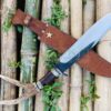 14.5-Inch-Custom-Made-Hand-Forged-Knife-Hunting-Knife-Brush-Craft-Made-By-Ex-Army-Khukuri-House-Nepal