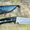 5-inch-Hand-Forged-Full-Tang-Utility-Knife-Horn-Bushcraft-Skinner-Knives-Hunting-knife`