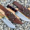 8-inch-Bushcraft-knife-outdoor-tools-Tactical-knife-Hand-forged-Full-Tang-Knife-Hunting-knives-Carbon-Steel-Kukri-Camping-KnifeSilver-Brown