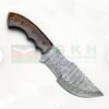 8-inch-Hand-Forged-Damascus-Hunting-Tracker-Knife-Survival-Knife-with-Brown-Micrata-Handle