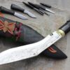 10.5-inch-Ganjawal-Traditional-Khukuri-Very-attractive-khukuri-Himalayan-Kukri-Nepal-Dragon-Engraved-Khukuri-Historical-Khukuri-Brown-Black-Silver