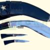 11-inch-BSI-Historical-Khukri-standard-issues-of-British-Army-kukri-Service-No.-1-Khukuri-Knife-Hand-Forged-Blade-in-Nepal-Black-Silver-Gold-Brown