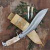 12-inch-Blade-and-Overall-18-Inch-Long-American-Eagle-Full-Angkhola-Traditional-Real-Handmade-Khukuri-Handle-and-Leather-Scabbard