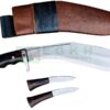 12-inch-Long-Blade-Iraqi-Khukuri-Handmade-Kukri-Knife-Full-Tang-Khukri-Fixed-Machete-Blade-Balance-Tempered-Knives-Silver-Black-Brown