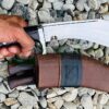 12-inch-Long-Blade-Iraqi-Khukuri-Handmade-Kukri-Knife-Full-Tang-Khukri-Fixed-Machete-Blade-Balance-Tempered-Knives-Silver-Black-Brown