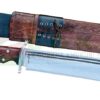 15-inch-blade-Conqueror-Knife-With-Leather-Sheath-5160-Carbon-Steel-Blade-Gripper-Rose-Wood-Handle-with-Guard-Hand-made-in-Nepal-Brown-Black-Silver