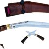 15-inch-Limbuwan-Khukuri-Traditional-Knife-Knives-Khukuri-Hand-Forged-Kukri-Knife-Handmade-in-Nepal-Black-Browm-Silver-Gold