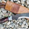 16-Inch-High-Tactical-Battle-Khukuri-Handmade-Kukri-Hand-Forged-Highly-graded-Carbon-Steel-Blade-Full-Tang-Rosewood-Handle