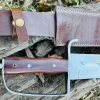 14-inch D-Guard Historical War Bowie Knife | Hand-Forged Sharp & Tempered Fuller Knife 