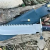 EGKH-12-Inch-Bushcraft-Bowie-Knife-Clever-Hand-forged-Large-Utility-Knife-Massive-Bowie-Heat-Treated-Sharpen-Ready-to-use-