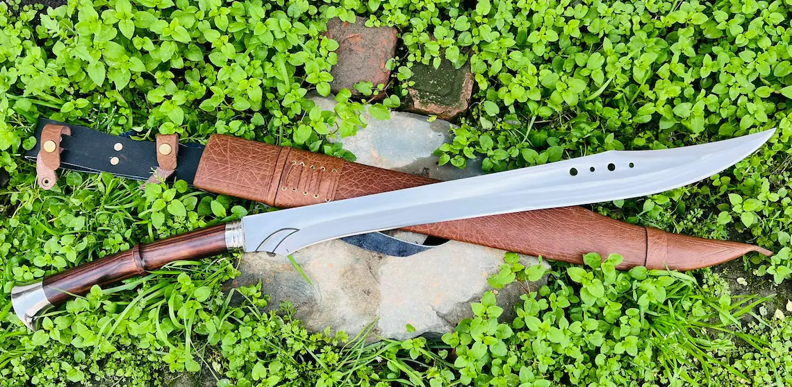 26 inch Hand Forged Carbon Steel Blade Scimitar Sword