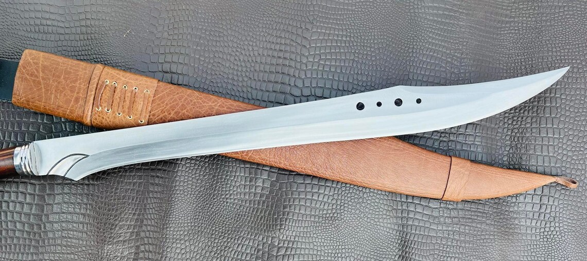 26 inch Hand Forged Carbon Steel Blade Scimitar Sword