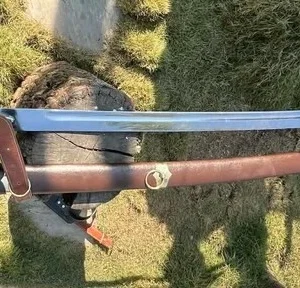 38.1" Blade Custom Long Sword - High Carbon Steel Hand made in Nepal